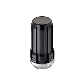 compare product McGard SplineDrive Lug Nut (Cone Seat) M14X1.5 / 1.935in. Length (Box of 50) - Black (Req. Tool)