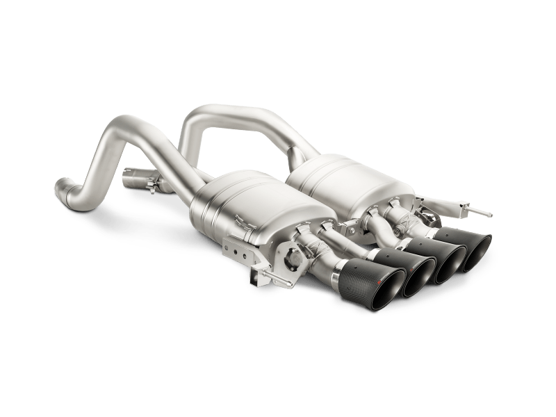 Akrapovic 14 - 17 Chevrolet Corvette Z06 (C7) Slip - On Line (Titanium) w/ Carbon Tips - My Store