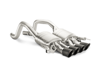 Akrapovic 14 - 17 Chevrolet Corvette Z06 (C7) Slip - On Line (Titanium) w/ Carbon Tips - My Store