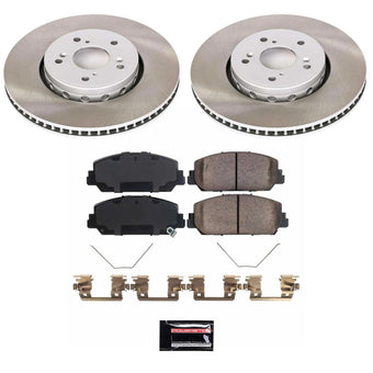 compare product Power Stop 13-18 Acura RDX Front Semi-Coated Rotor Kit