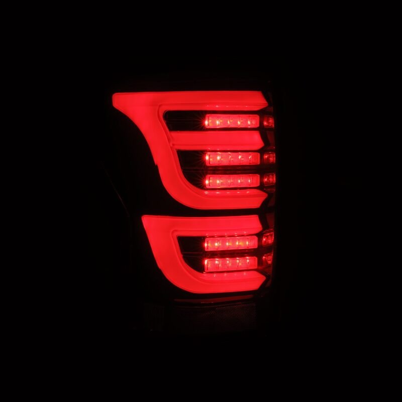 AlphaRex 07 - 13 Toyota Tundra LUXX - Series LED Tail Lights Black - Red - My Store