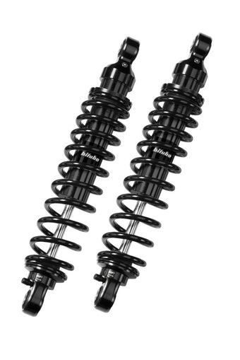 compare product Bitubo WME0 Twinshocks Adjustable: Spring Preload, Rebound, Length 341mm, Dark Edition