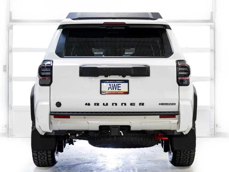 AWE Tuning 2024+ Toyota Land Cruiser / 2025+ Toyota 4Runner 0FG Cat - Back Exhaust w/ BashGuard - My Store