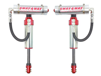 compare product aFe SUS Shock Kit 2.5 GM 2500HD 01-10 Front Remote Reservoir (Set of 2)