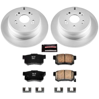 compare product Power Stop 07-09 Acura RDX Rear Z17 Evolution Geomet Coated Brake Kit