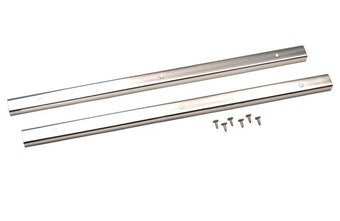 compare product Kentrol 55-83 Jeep CJ5 Entry Guards Pair - Polished Silver