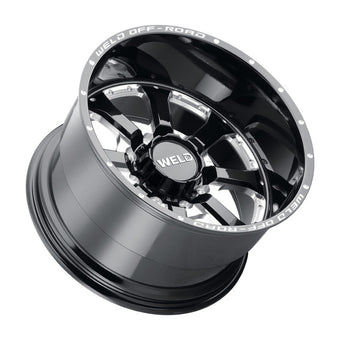 compare product Weld Off-Road W125 20X10 Granada Six 6X139.7 ET-18 BS4.75 Gloss Black MIL 106.1