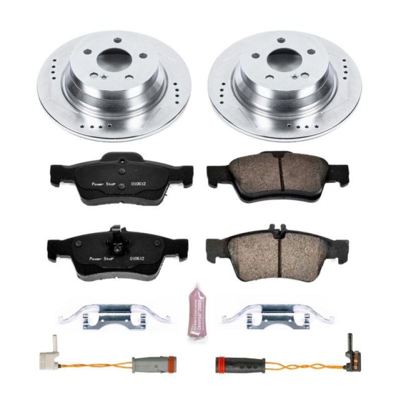 Power Stop 2006 Mercedes - Benz E350 Rear Z23 Evolution Sport Brake Kit - My Store