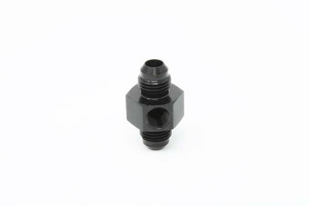 compare product Aeromotive VaporWorx Gauge Setting Fitting Adapter - (1) AN-06 Male-Male Union & 1/8in NPT Port