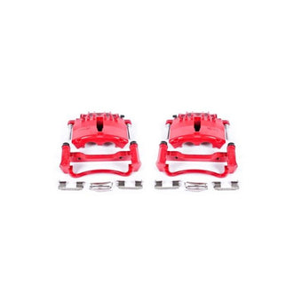 compare product Power Stop 99-02 Ford Mustang Front Red Calipers w/Brackets - Pair