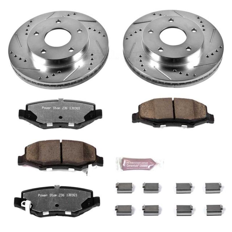 Power Stop 07 - 11 Dodge Nitro Rear Z36 Truck & Tow Brake Kit - My Store