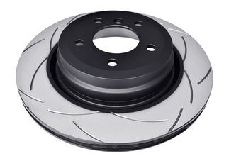 compare product DBA 06-15 BMW 330i E90 Sedan RWD Rear Street Series Slotted Brake Rotor