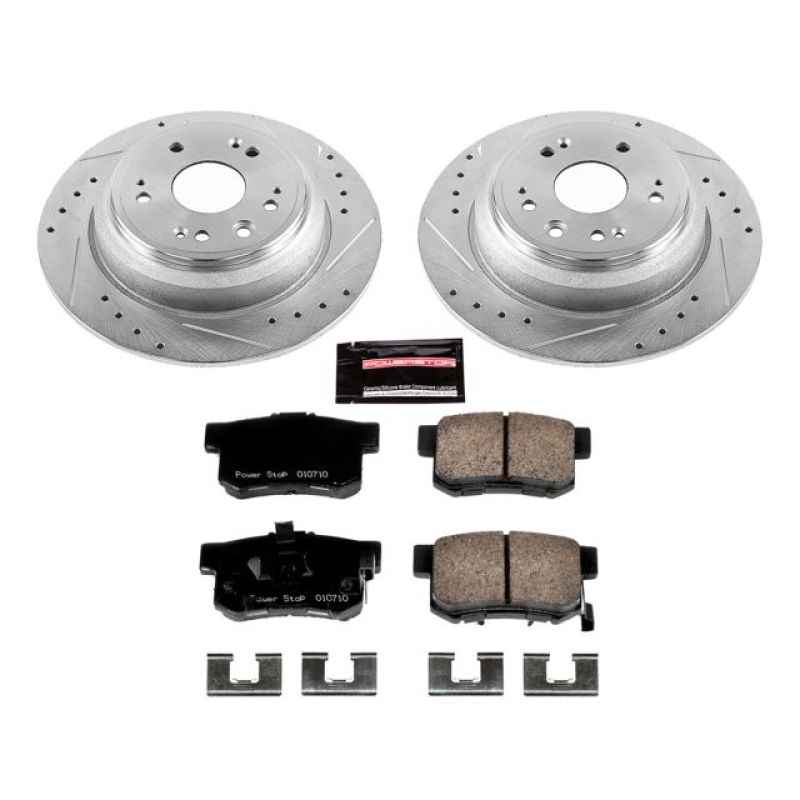 Power Stop 10 - 11 Honda Accord Crosstour Rear Z23 Evolution Sport Brake Kit - My Store