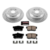 Power Stop 10 - 11 Honda Accord Crosstour Rear Z23 Evolution Sport Brake Kit - My Store