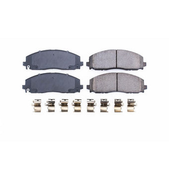 compare product Power Stop 17-19 Chrysler Pacifica Front Z17 Evolution Ceramic Brake Pads w/Hardware