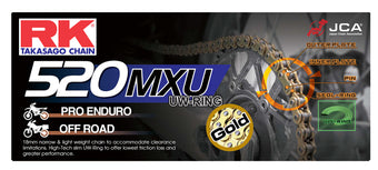 compare product RK Chain GB520MXU-110L UW-Ring - Gold