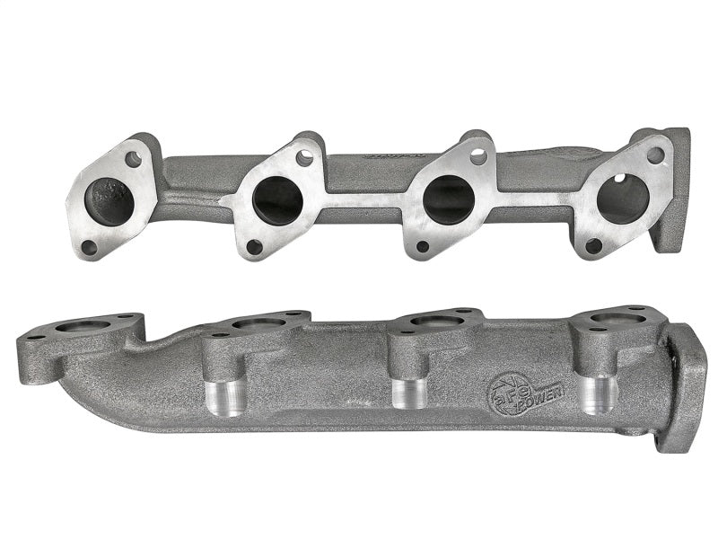 aFe BladeRunner Ported Ductile Iron Exhaust Manifold 08 - 10 Ford Diesel Trucks V8 6.4L (td) - My Store