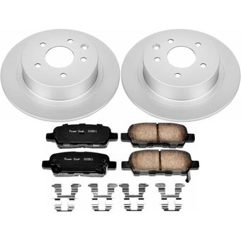 compare product Power Stop 07-10 Nissan Altima Rear Z17 Evolution Geomet Coated Brake Kit
