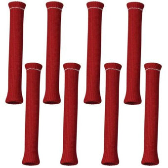 compare product Moroso High Temperature Spark Plug Boot Protectors - Red (8 Pack)