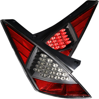 compare product ANZO 2003-2005 Nissan 350Z LED Taillights Black