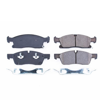 compare product Power Stop 11-16 Dodge Durango Front Z17 Evolution Ceramic Brake Pads w/Hardware