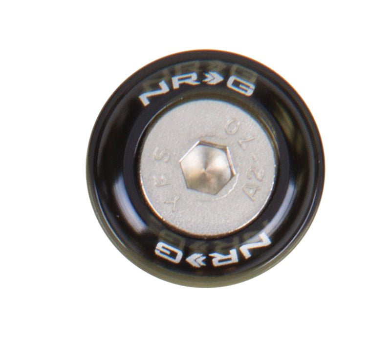 NRG Fender Washer Kit w/Rivets For Metal (Black) - Set of 10 - My Store