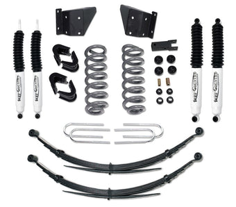 compare product Tuff Country 78-79 Ford Bronco 4x4 4in Performance Lift Kit with Rear Leaf Springs (SX8000 Shocks)