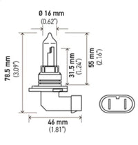 Hella Optilux HB3 9005 12V/65W XY Xenon Yellow Bulb - My Store