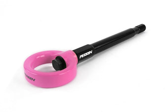 compare product PERRIN 08-14 Subaru WRX & STI / 08-11 Impreza / 05-09 Legacy Tow Hook Kit (Front) - Hyper Pink