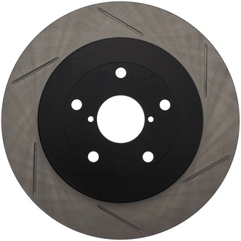 compare product StopTech Power Slot 05-07 STi Rear Left Slotted Rotor