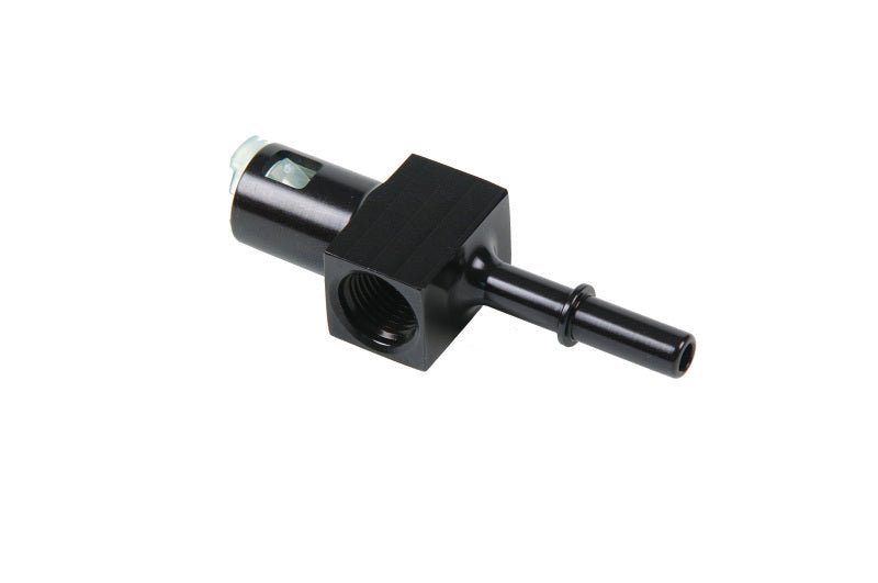 Aeromotive 5/16in Quick Connect with AN - 06 port and 1/8in gauge port - My Store