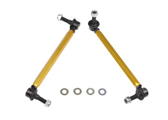 compare product Whiteline 05+ Mustang Coupe 8cyl (Inc Shelby GT/ GT500) Front Swaybar Link Kit H/Duty Adj Steel Ball