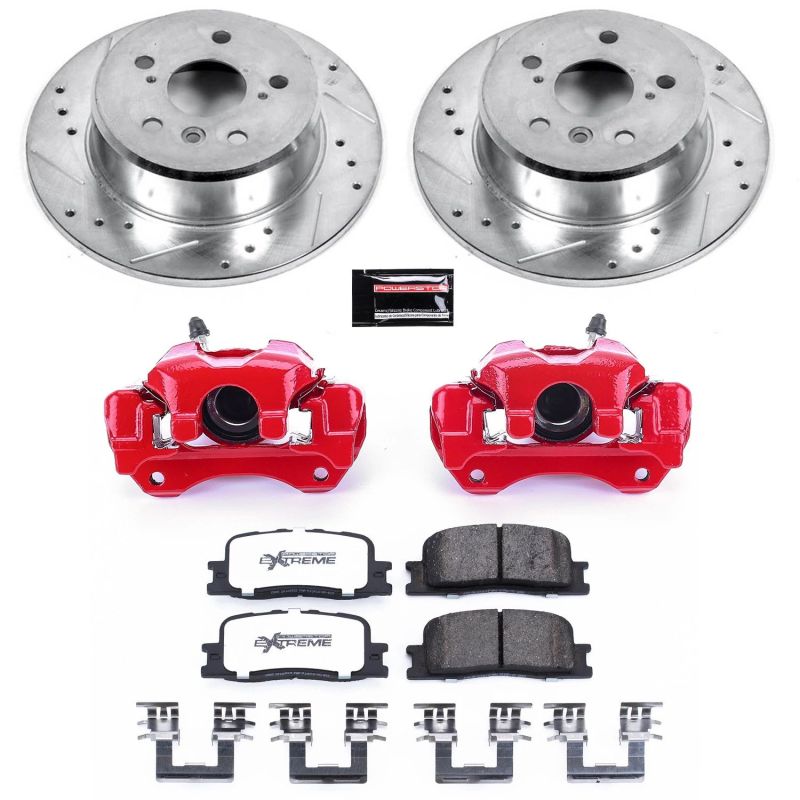 Power Stop 01 - 03 Toyota High Lander Rear Z36 Truck & Tow Brake Kit w/Calipers - My Store