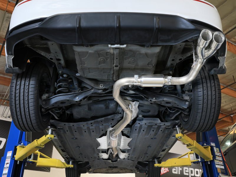aFe POWER Takeda 2.5in 304 SS Cat - Back Exhaust w/ Polished Tips 22 - 25 Honda Civic L4 - 2.0L - My Store