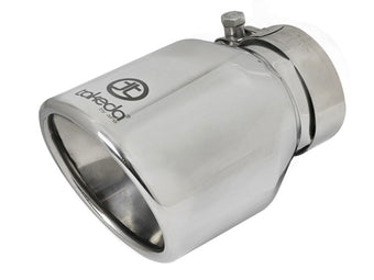 compare product aFe Takeda Universal Exhaust Tip 2-1/2 IN Inlet x 4 IN Outlet x 6 IN L- Polished