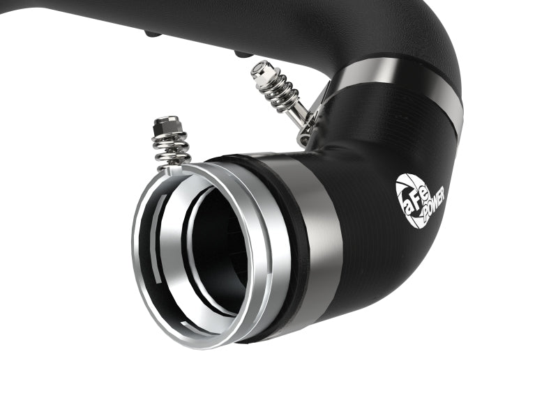 aFe BladeRunner Black 2 - 3/4in Aluminum Charge Pipe 2021 Toyota Supra GR (A90) I4 - 2.0L (t) B48 - My Store