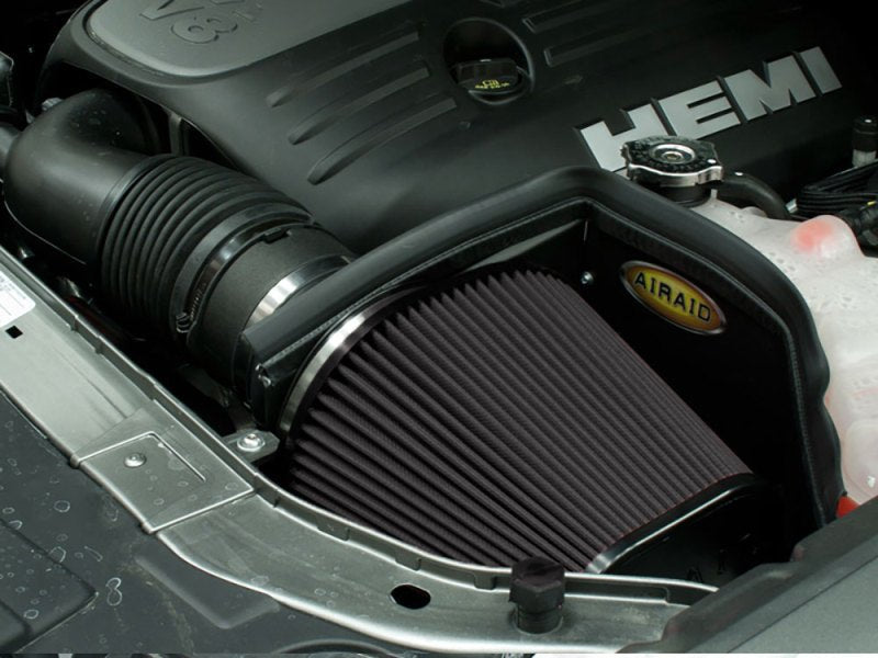 Airaid 11 - 13 Dodge Charger/Challenger 3.6/5.7/6.4L CAD Intake System w/o Tube (Dry / Black Media) - My Store