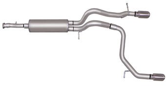 compare product Gibson 07-10 Hummer H3 Base 3.7L 2.5in Cat-Back Dual Split Exhaust - Aluminized