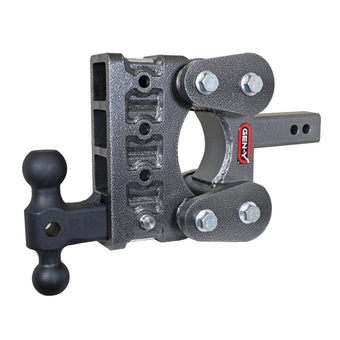 compare product Gen-Y The Boss Torsion-Flex 2in Shank 5in Drop 1.7K TW 16K Hitch w/GH-051 Dual-Ball