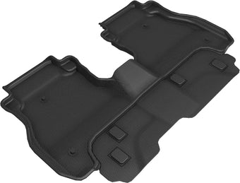 compare product 3D MAXpider 2020 Jeep Gladiator Jt Kagu 2nd Row Floormats - Black