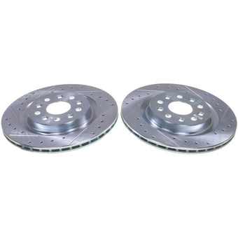 compare product Power Stop 22-24 Jeep Grand Cherokee Rear Drilled & Slotted Rotor - Pair