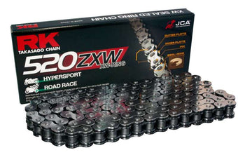 compare product RK Chain BL520ZXW-120L XW-Ring - Black Scale