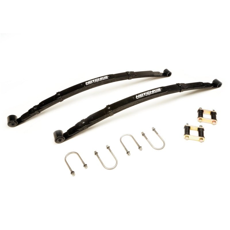 Hotchkis 67 - 70 Ford Mustang Coupe and Convertible 1 1/2in Drop Leaf Springs w/ Shackles and Hardware - My Store