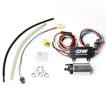 compare product DeatschWerks 03-13 Chevy Corvette 440lph InTank Brushless Fuel Pump w/9-0909 Instl kit/C102 Contrllr