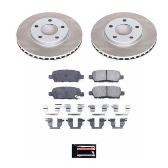 compare product Power Stop 09-14 Nissan Maxima Rear Semi-Coated Rotor Kit