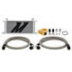 Mishimoto Universal Thermostatic Oil Cooler Kit 16 - Row Silver - My Store