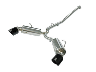 compare product aFe Takeda Exhaust Axle-Back 13-15 Scion FRS / Subaru BRZ 304SS Black Dual Tips Exhaust