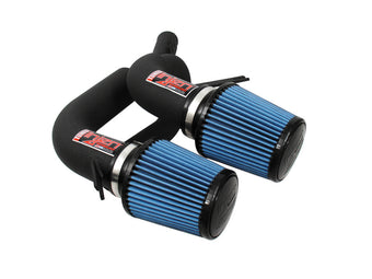 compare product Injen 08-09 535i E60 3.0L L6 Twin intake & AMSOIL Filters Wrinkle Black Short Ram Intake