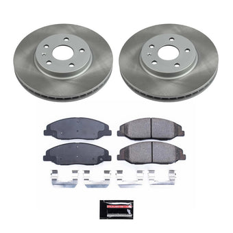 compare product Power Stop 08-14 Cadillac CTS Front Semi-Coated Rotor Kit