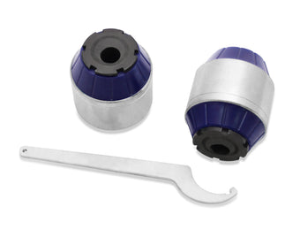 compare product SuperPro 2015 Ford Mustang EcoBoost Premium Front Radius Arm Caster Adjustable Bushing Set